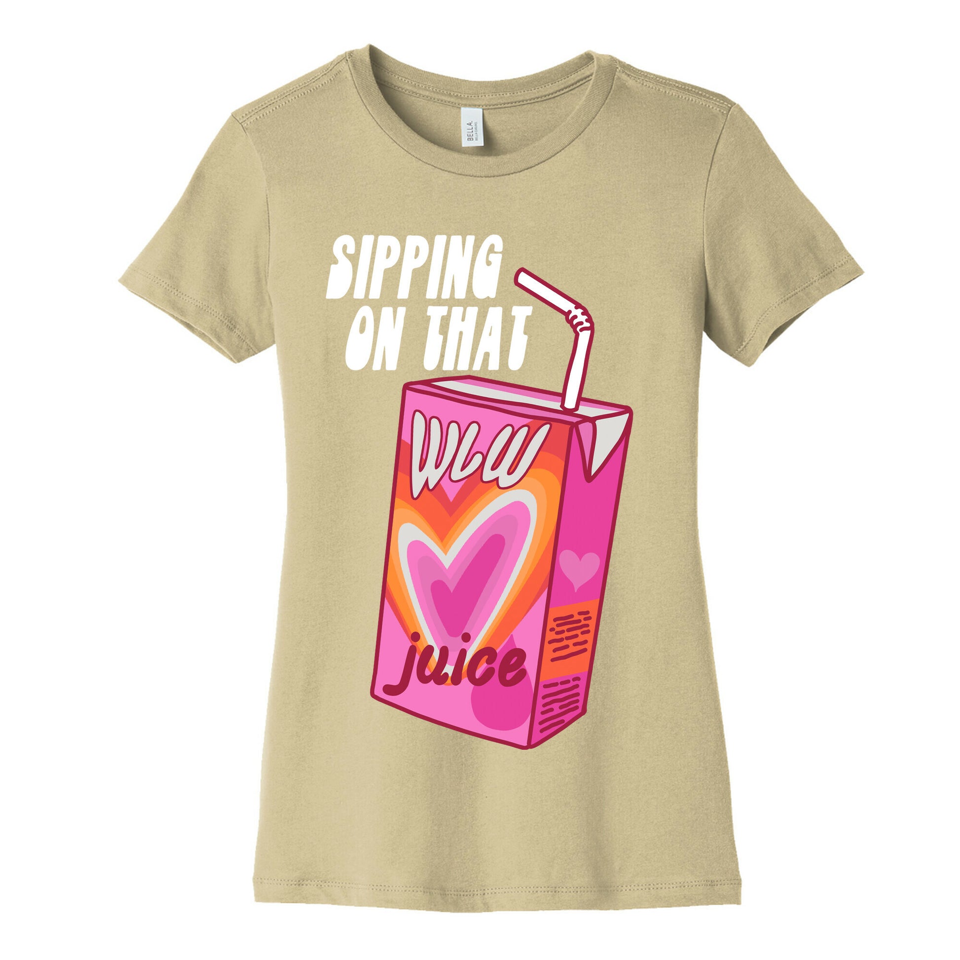 Lesbian Juice Juice Box Women's Cotton Tee