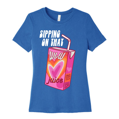 Lesbian Juice Juice Box Women's Cotton Tee