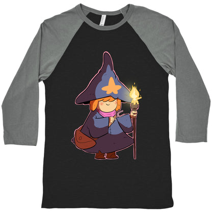 WIZARD GIRL Baseball Tee