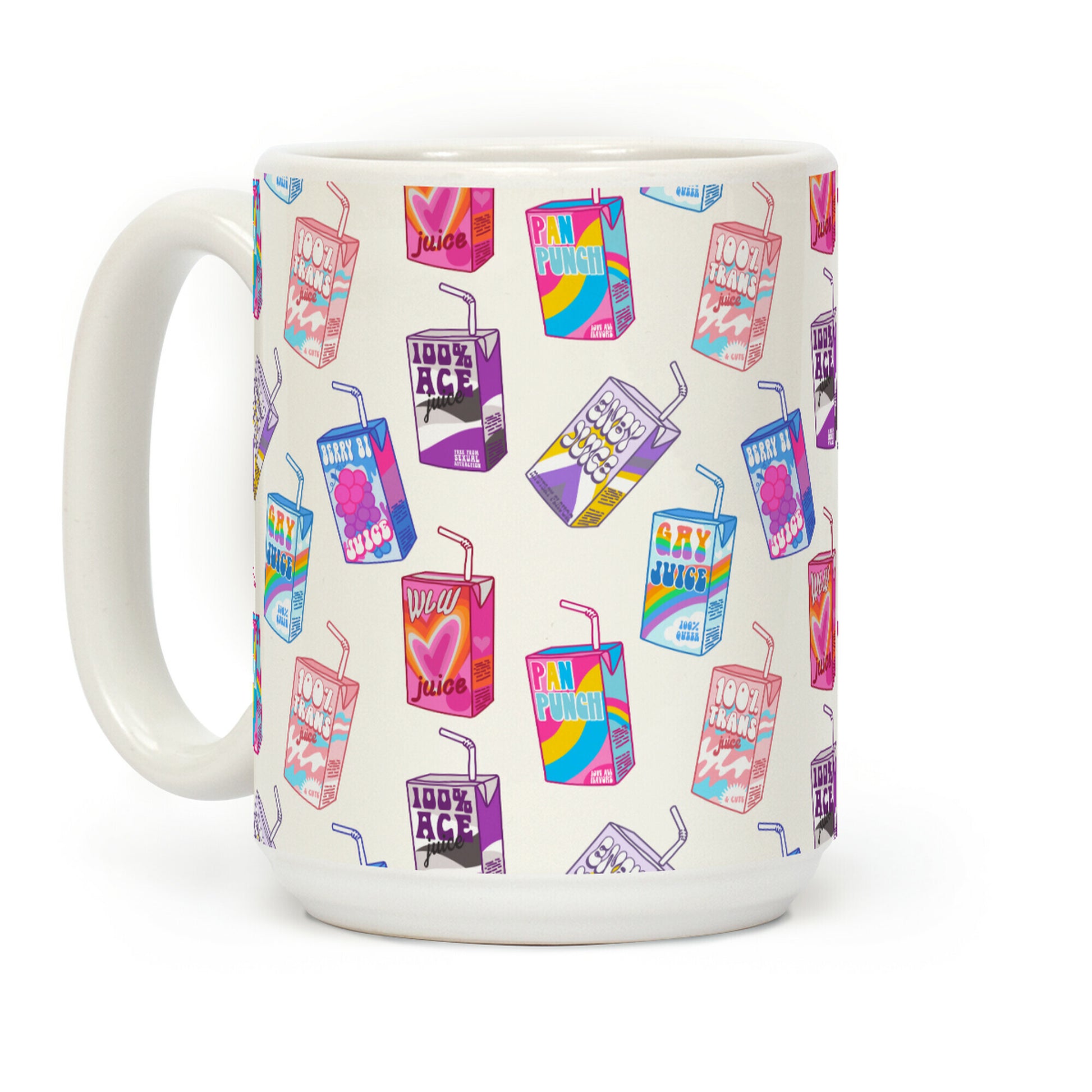 Pride Juice Boxes Coffee Mug