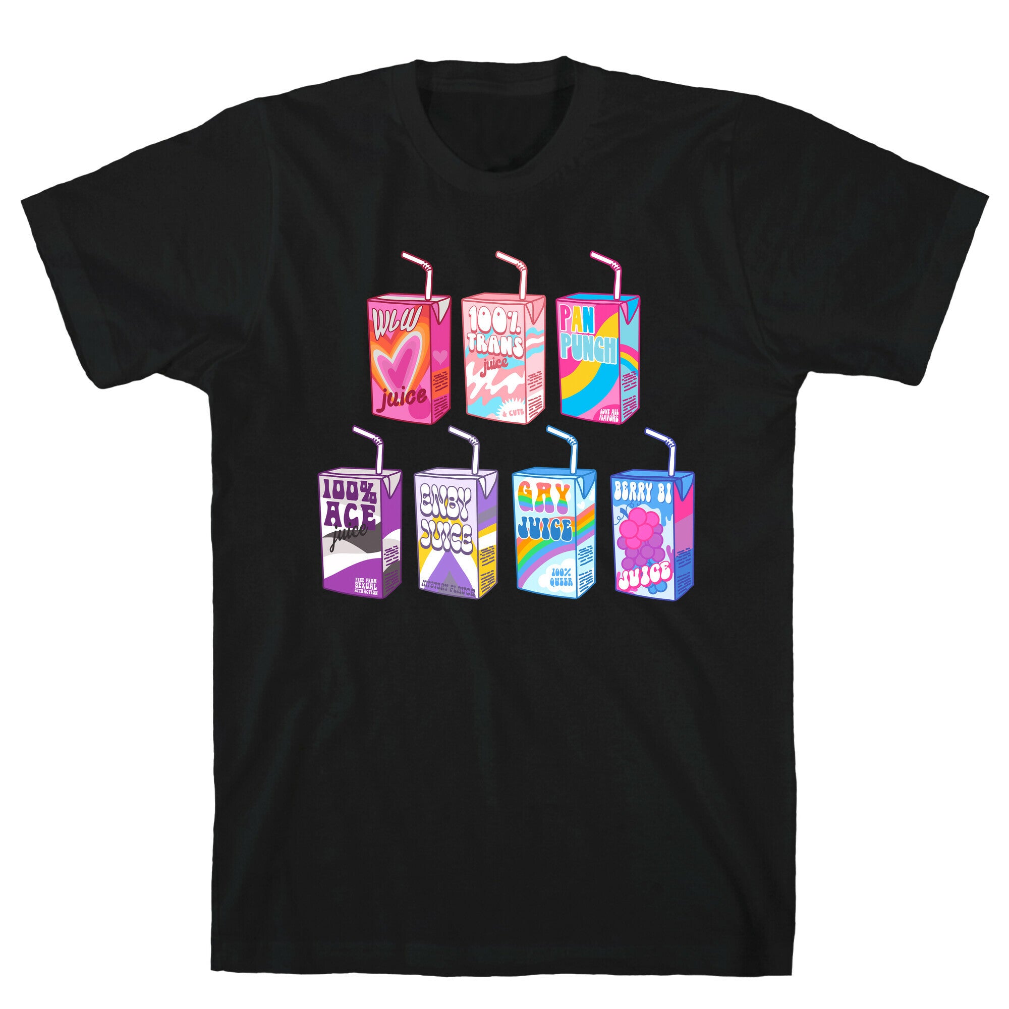 Pride Juice Boxes T-Shirt