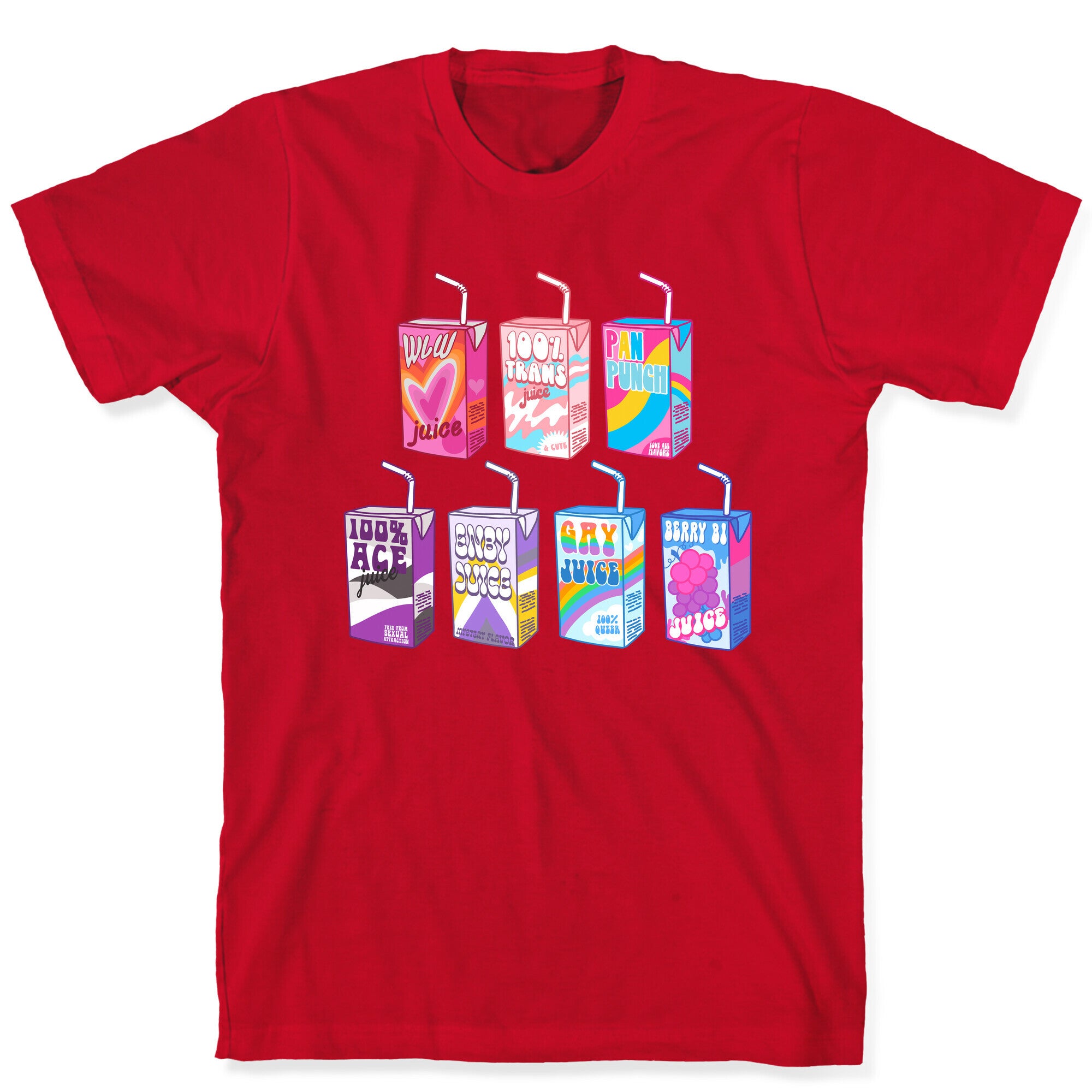 Pride Juice Boxes T-Shirt