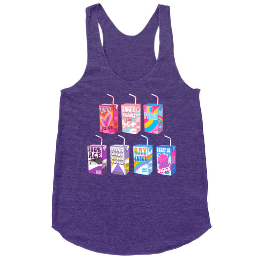 Pride Juice Boxes Racerback Tank