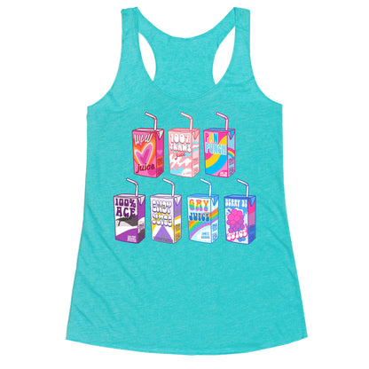 Pride Juice Boxes Racerback Tank