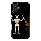 Blackbeard Flag  Phone Case