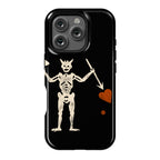 Blackbeard Flag  Phone Case