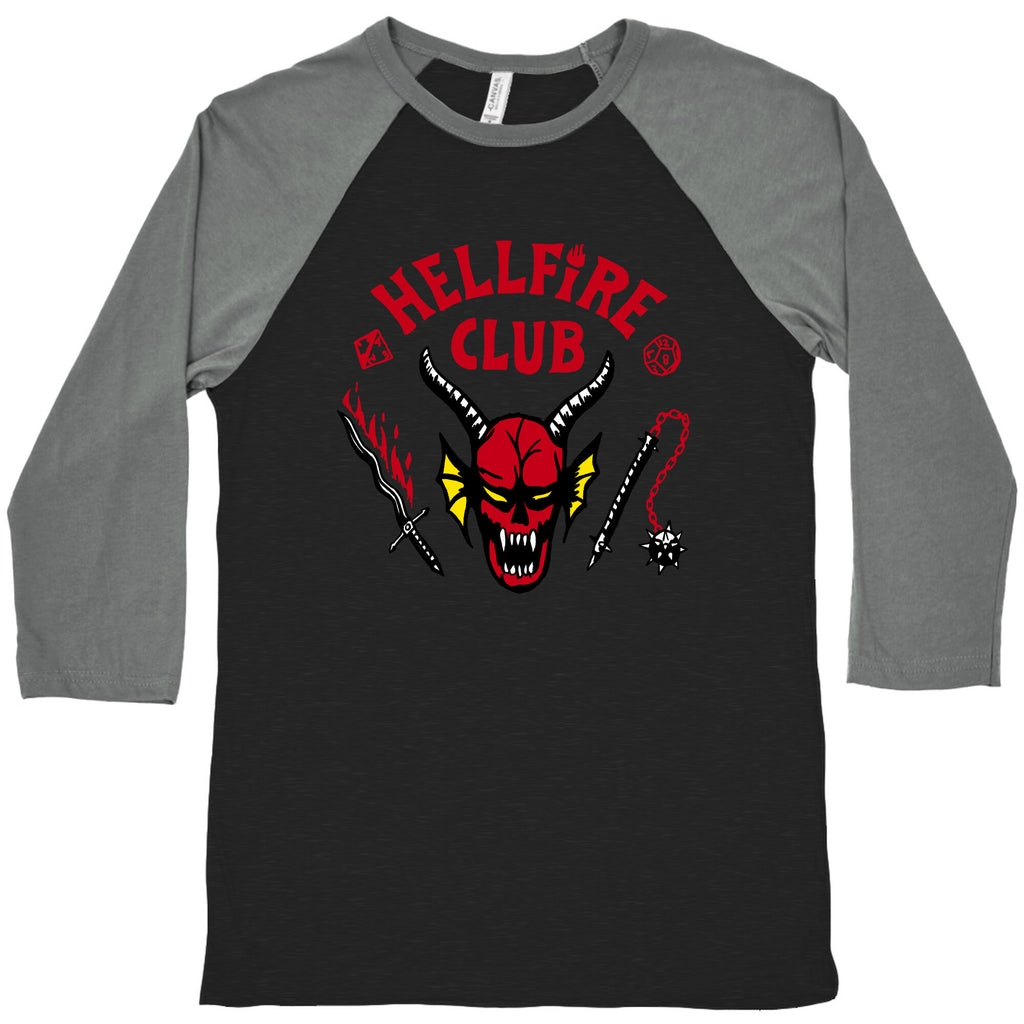 Hellfire D&D Club  Baseball Tee