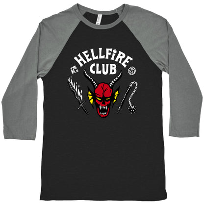 Hellfire D&D Club  Baseball Tee
