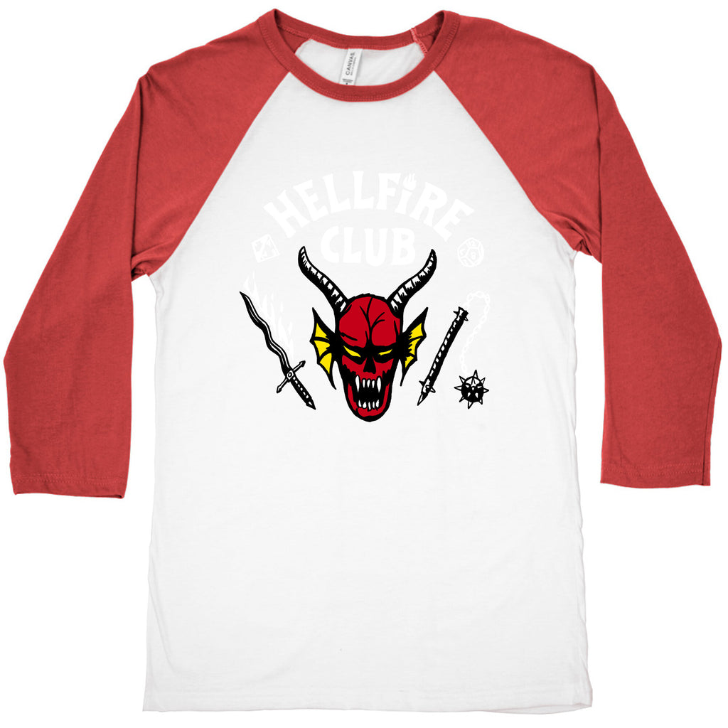Hellfire D&D Club  Baseball Tee