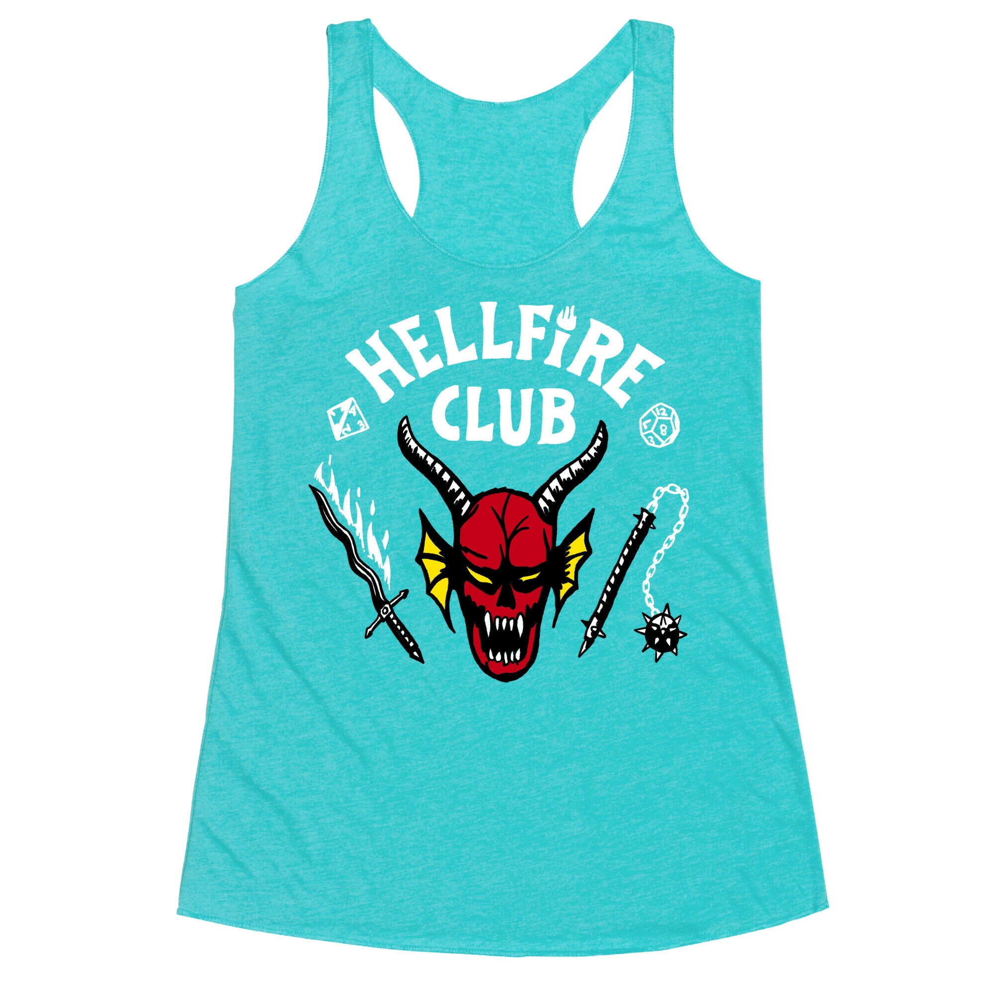Hellfire D&D Club  Racerback Tank