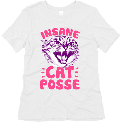 Insane Cat Posse Women's Triblend Tee