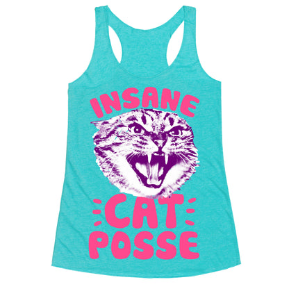 Insane Cat Posse Racerback Tank