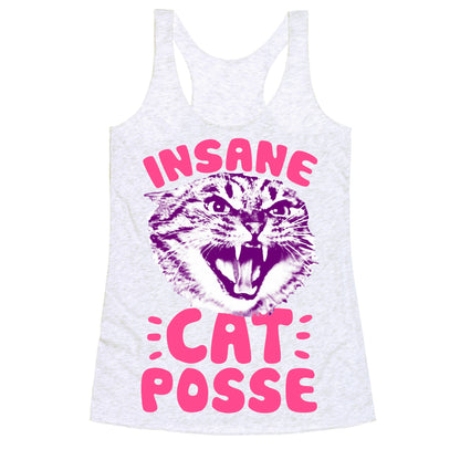 Insane Cat Posse Racerback Tank