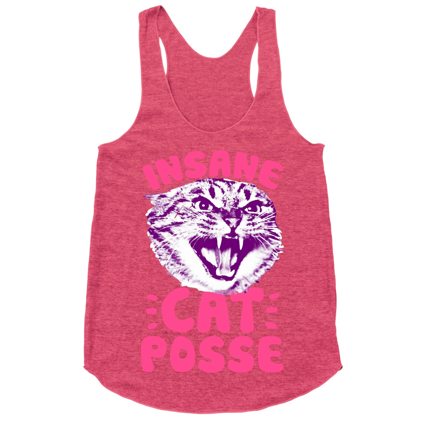 Insane Cat Posse Racerback Tank