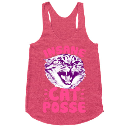 Insane Cat Posse Racerback Tank