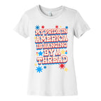 My Pride In America is Hanging By a Thread Women's Cotton Tee