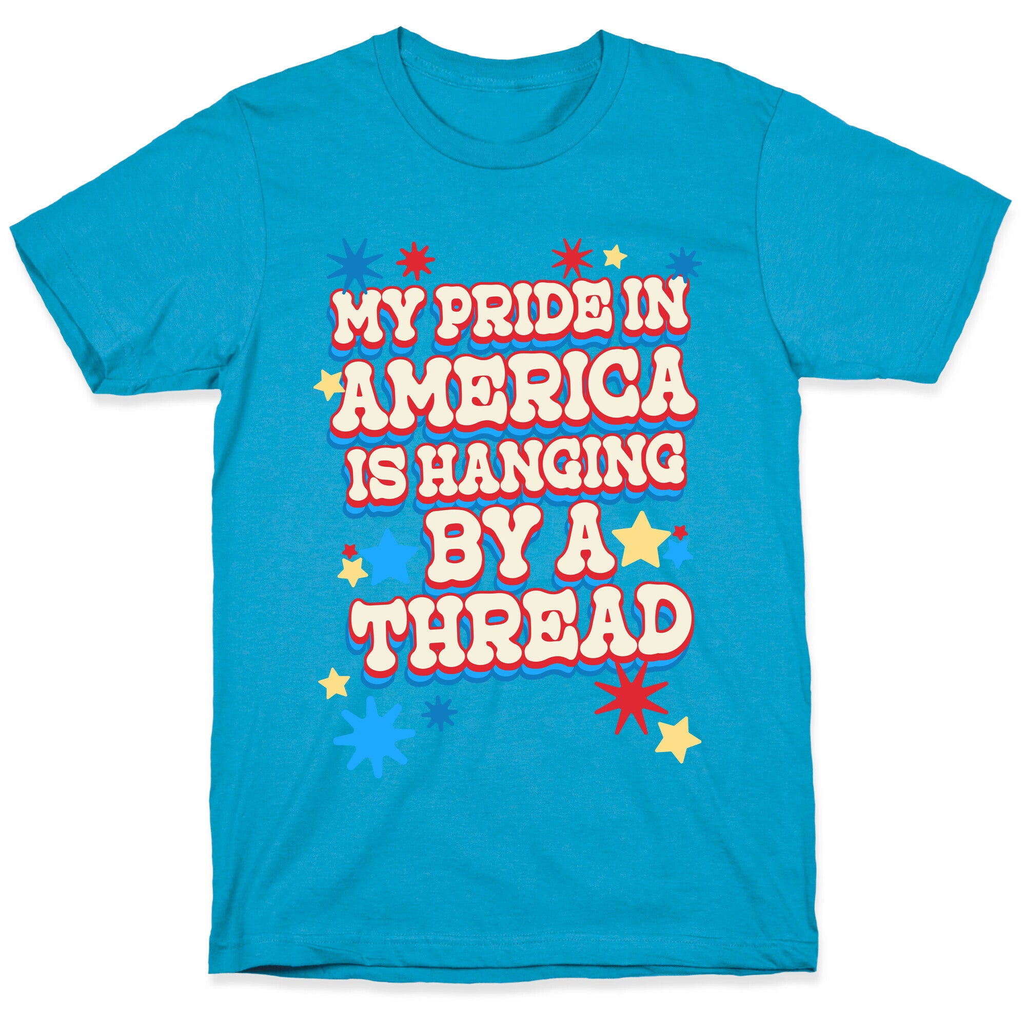 My Pride In America is Hanging By a Thread Unisex Triblend Tee