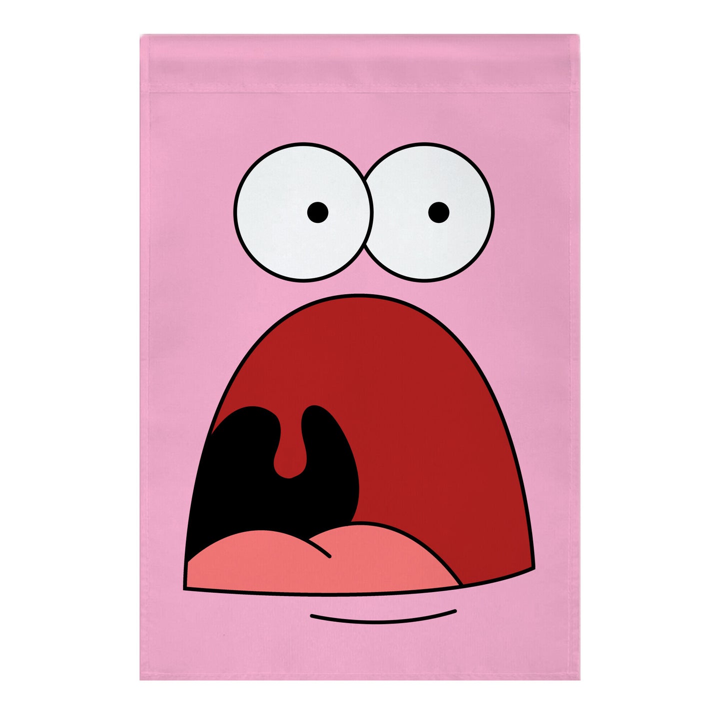 PATRICK IS SHOCKED Garden Flag