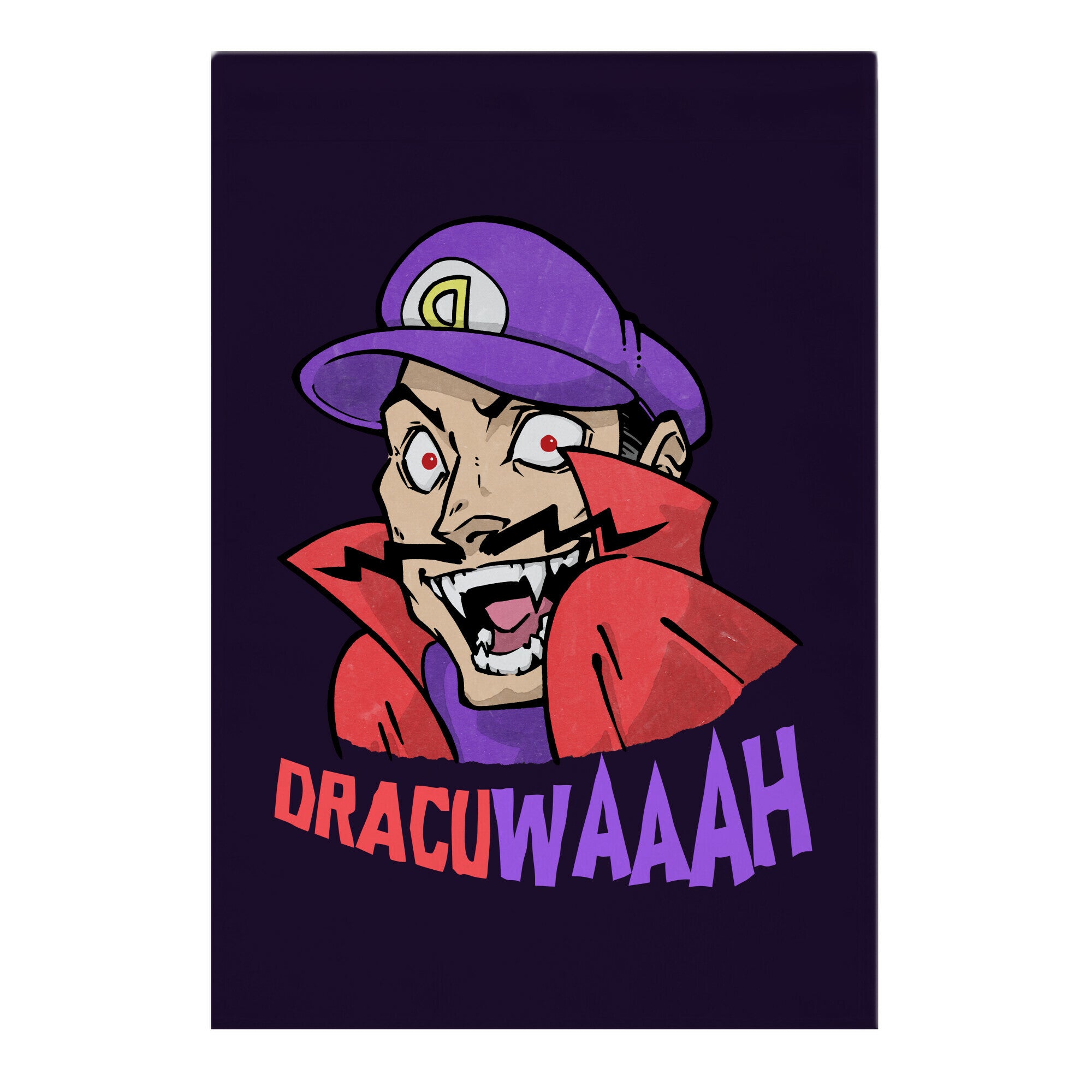 DracuWAAAH Garden Flag