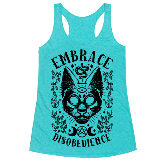 Embrace Disobedience Racerback Tank