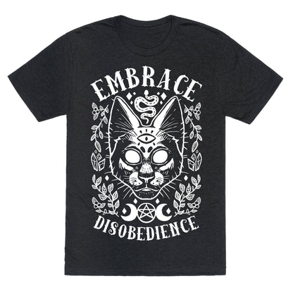 Embrace Disobedience Unisex Triblend Tee