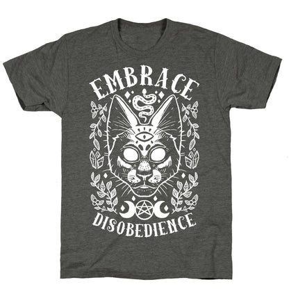 Embrace Disobedience Unisex Triblend Tee