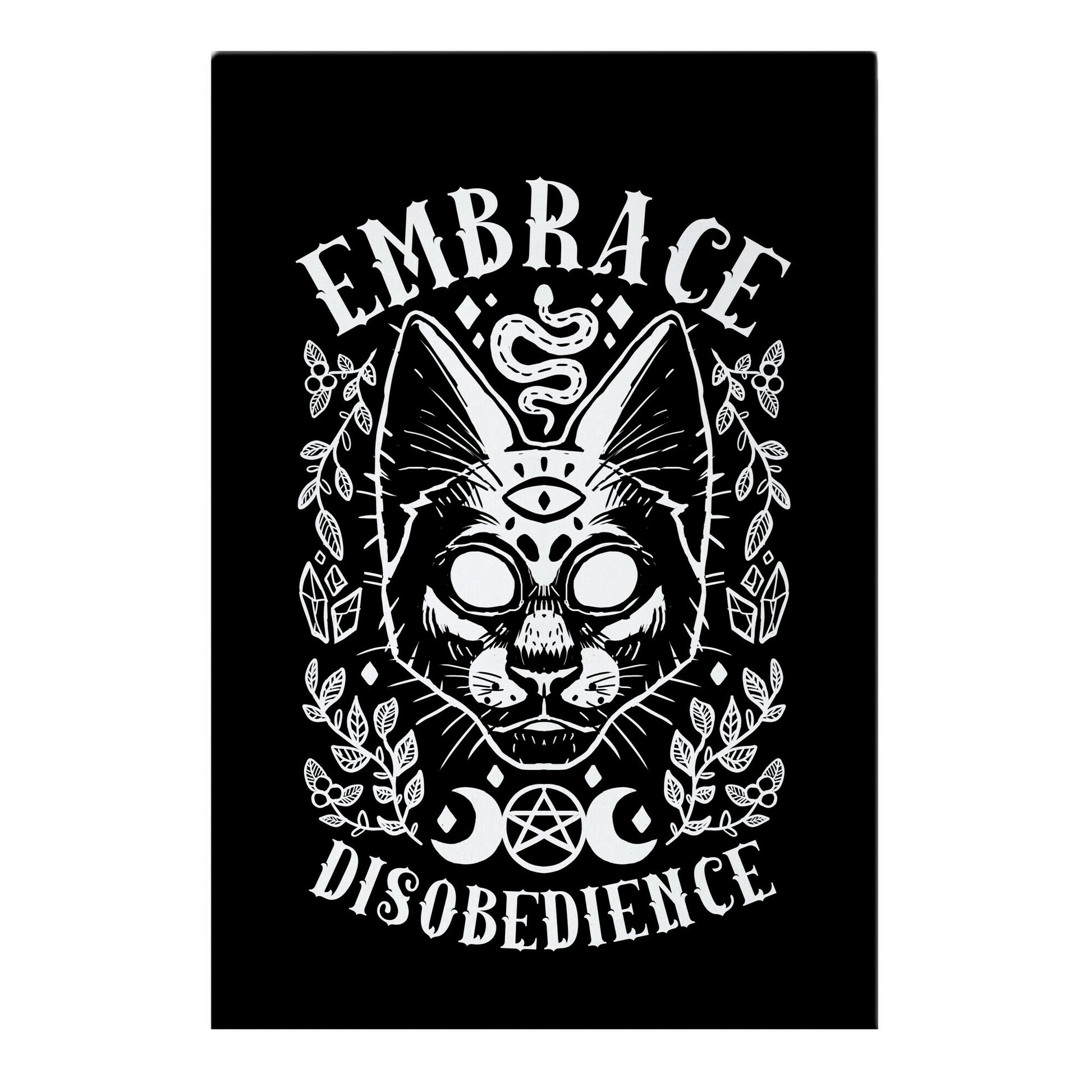 Embrace Disobedience Garden Flag