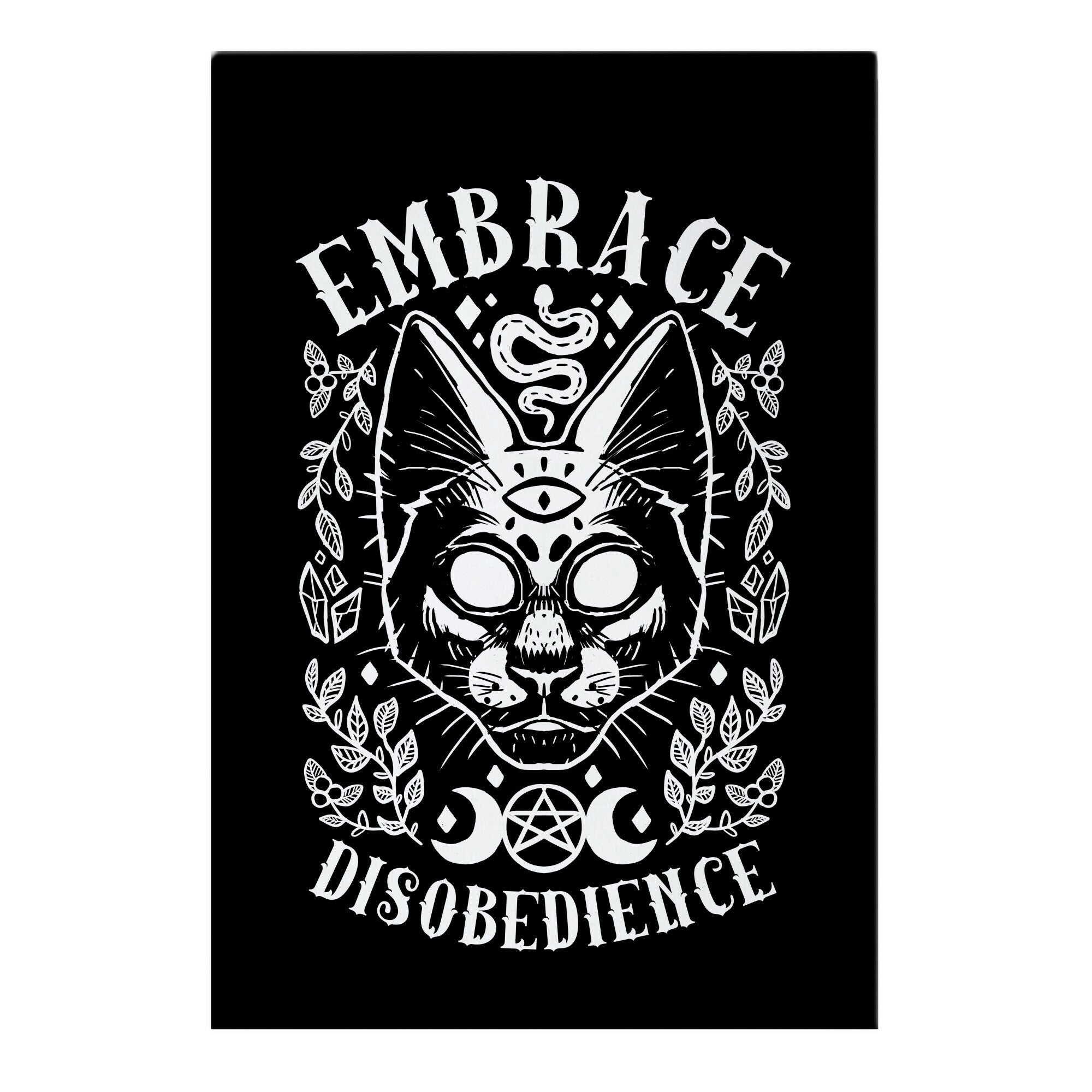 Embrace Disobedience Garden Flag