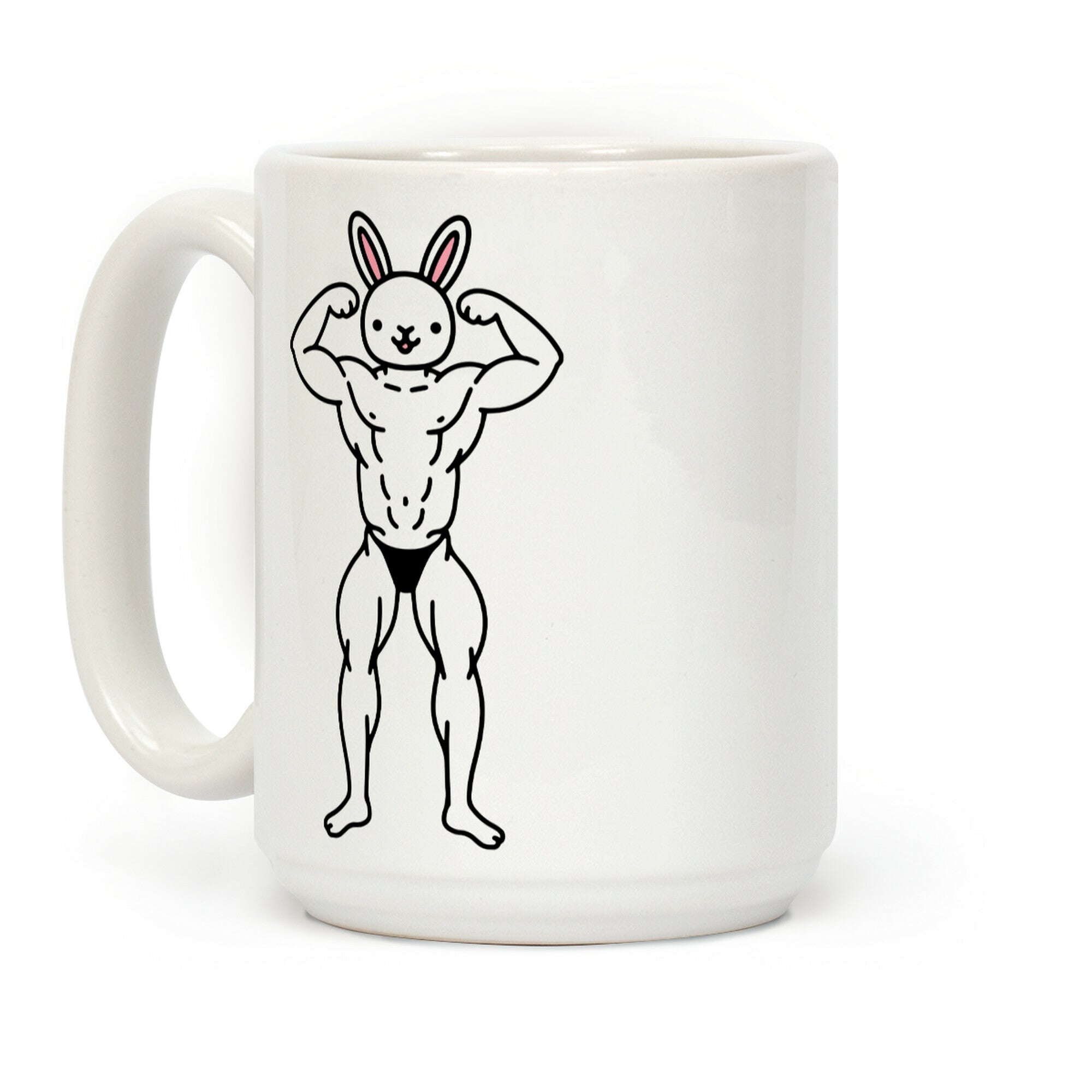 Buff Bunny Coffee Mug