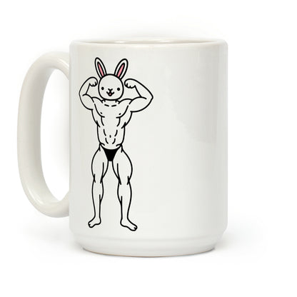Buff Bunny Coffee Mug
