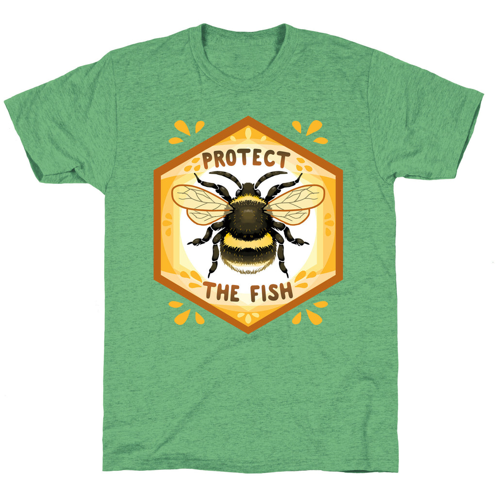 Protect The Fish Unisex Triblend Tee