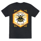 Protect The Fish Unisex Triblend Tee