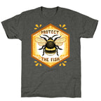 Protect The Fish Unisex Triblend Tee