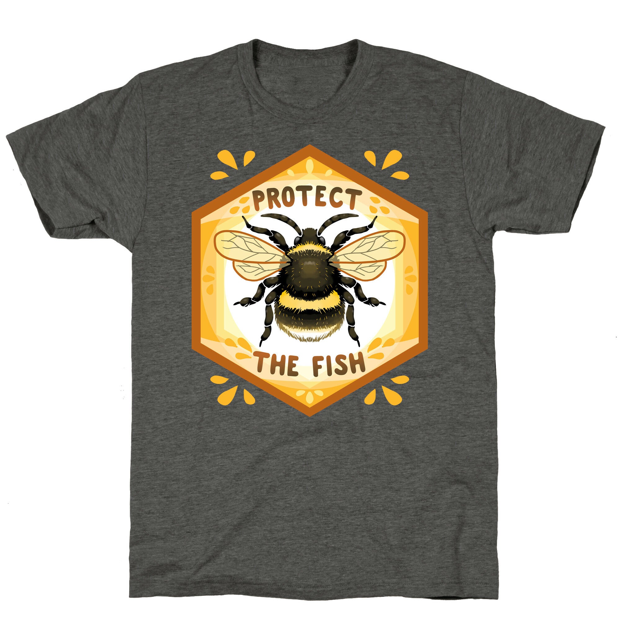Protect The Fish Unisex Triblend Tee