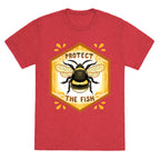 Protect The Fish Unisex Triblend Tee