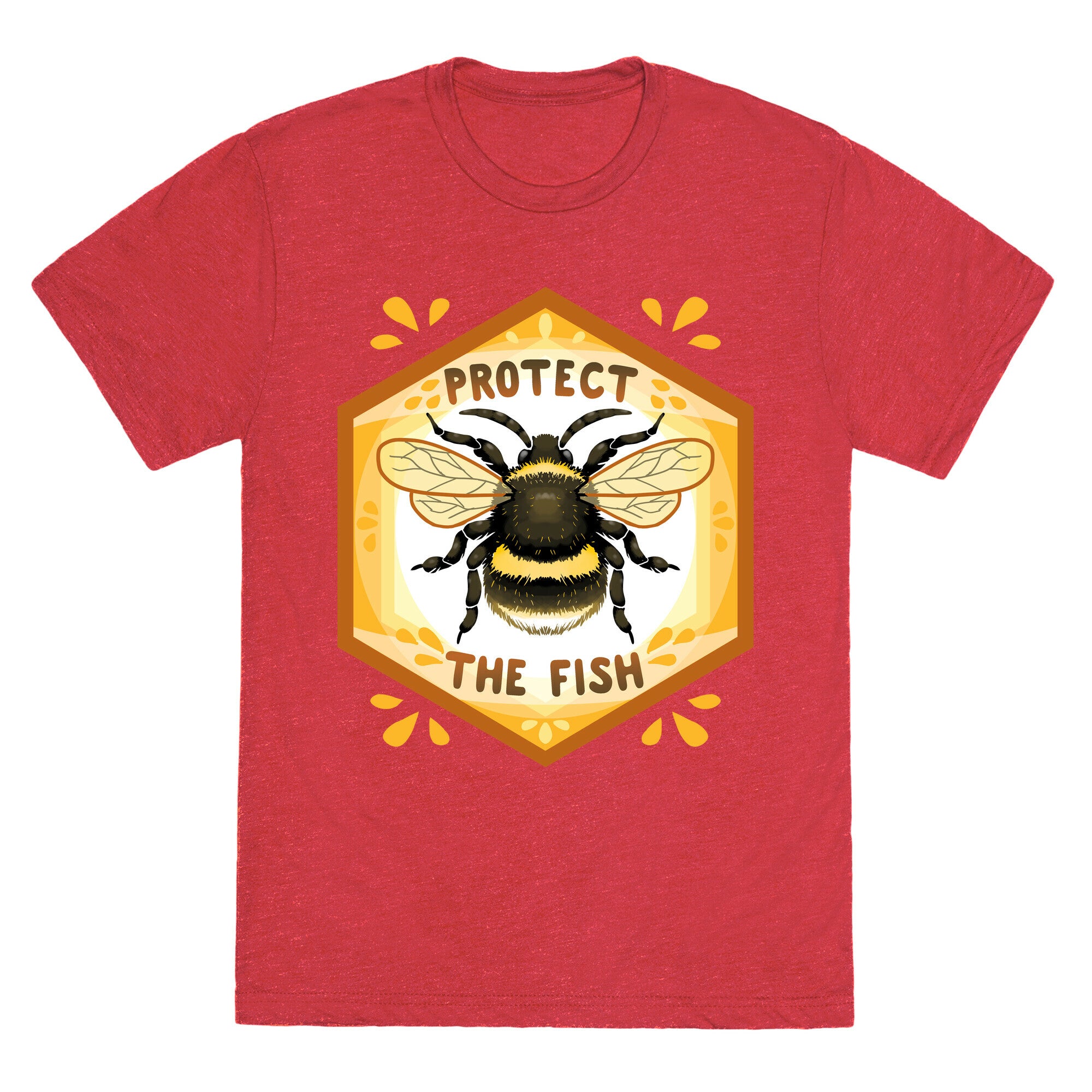 Protect The Fish Unisex Triblend Tee