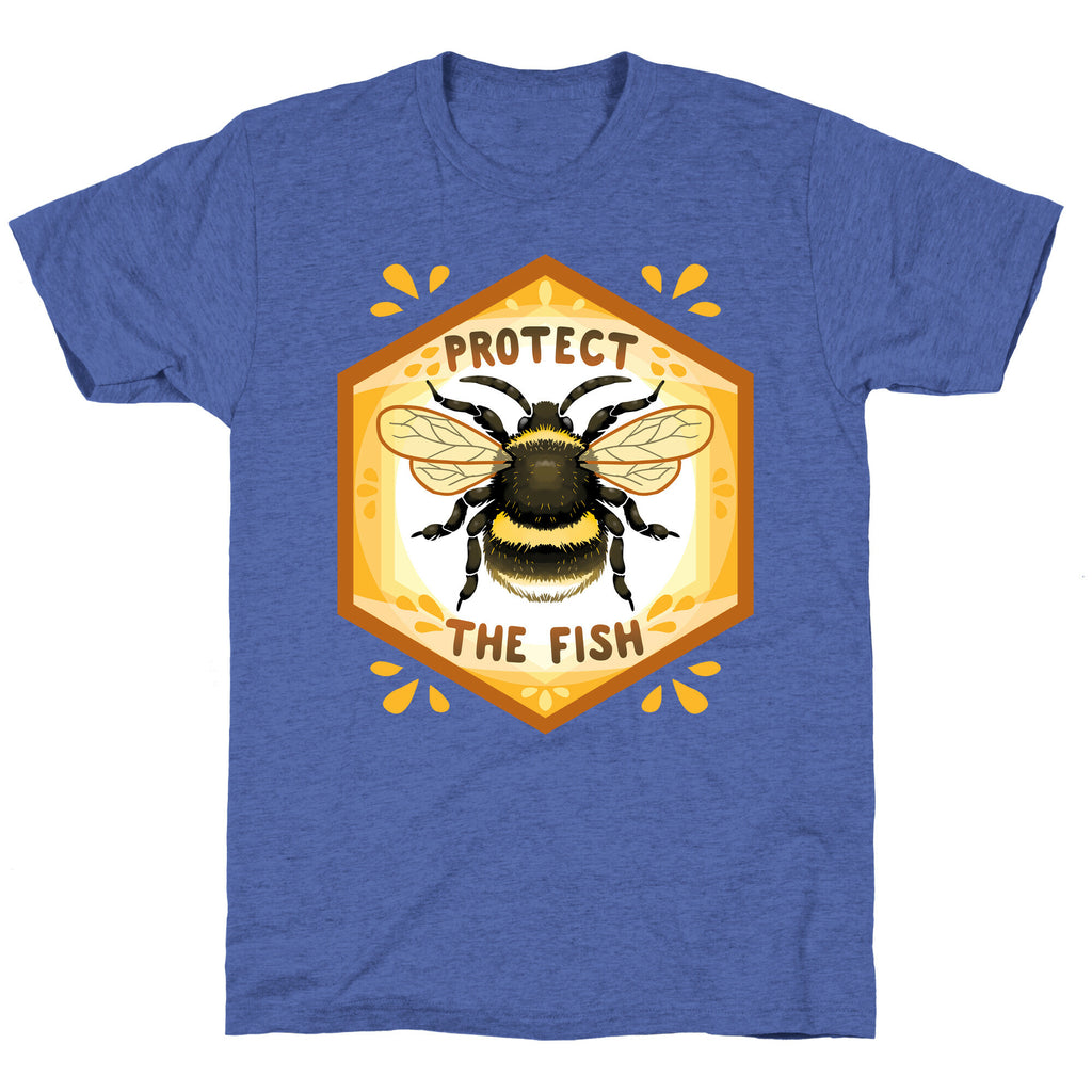 Protect The Fish Unisex Triblend Tee