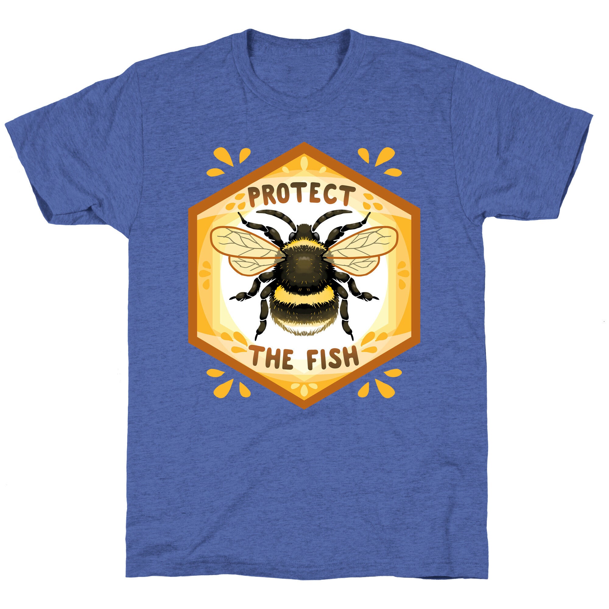 Protect The Fish Unisex Triblend Tee