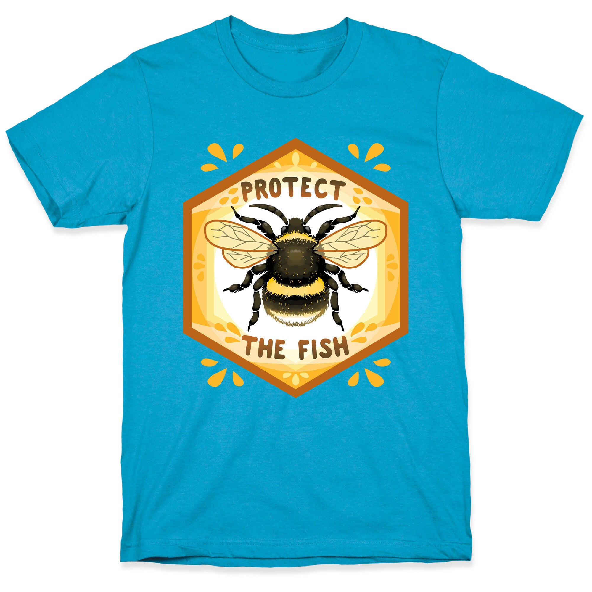 Protect The Fish Unisex Triblend Tee
