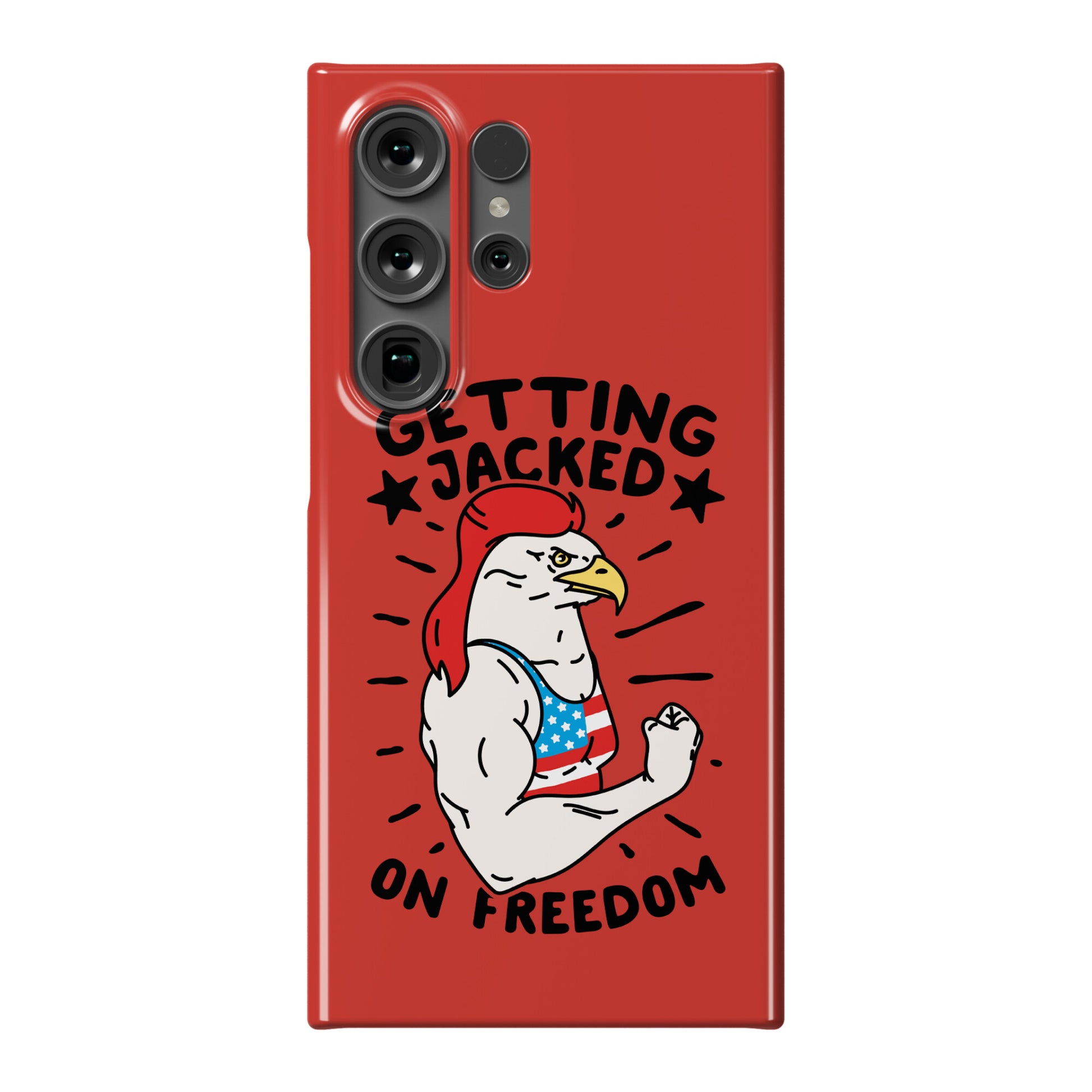 Getting Jacked On Freedom Phone Case
