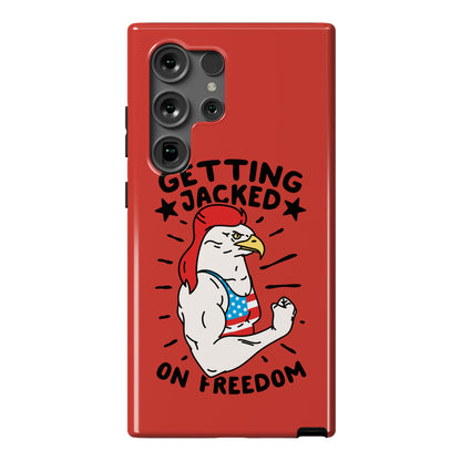 Getting Jacked On Freedom Phone Case