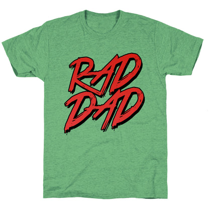 Rad Dad Unisex Triblend Tee