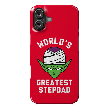 World's Greatest Stepdad Piccolo Parody Phone Case