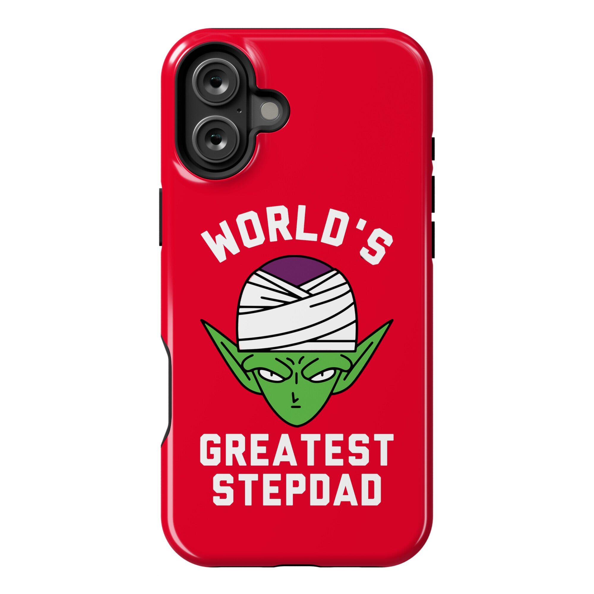 World's Greatest Stepdad Piccolo Parody Phone Case