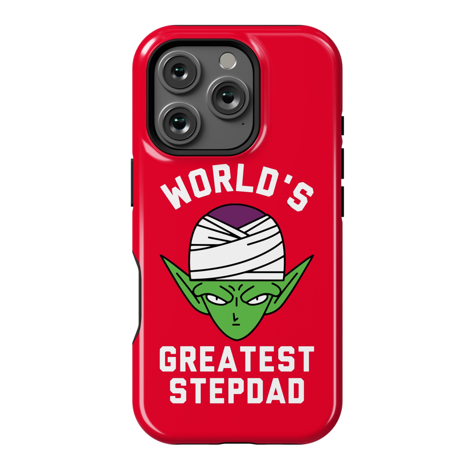 World's Greatest Stepdad Piccolo Parody Phone Case