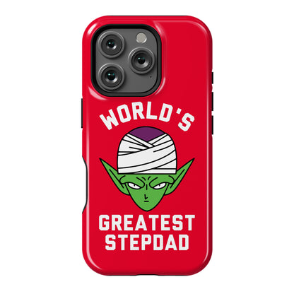 World's Greatest Stepdad Piccolo Parody Phone Case