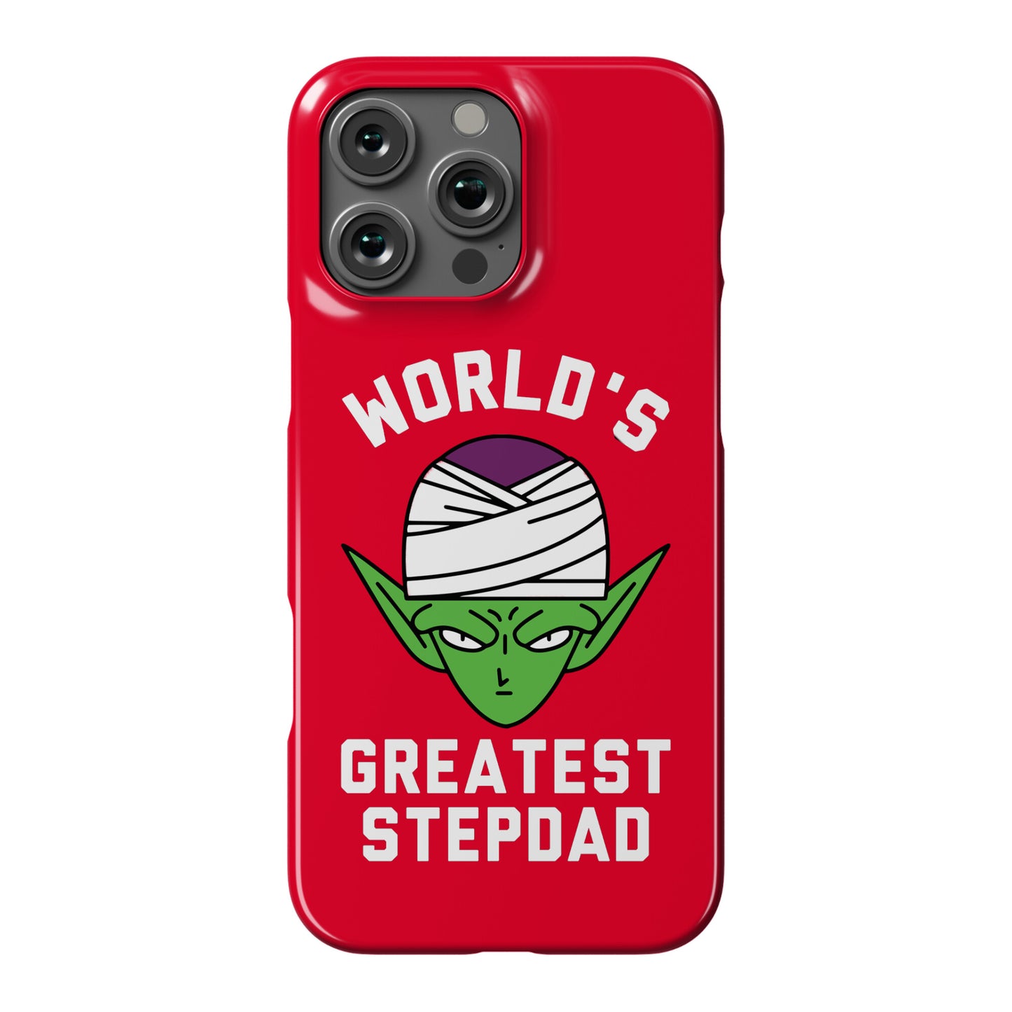 World's Greatest Stepdad Piccolo Parody Phone Case