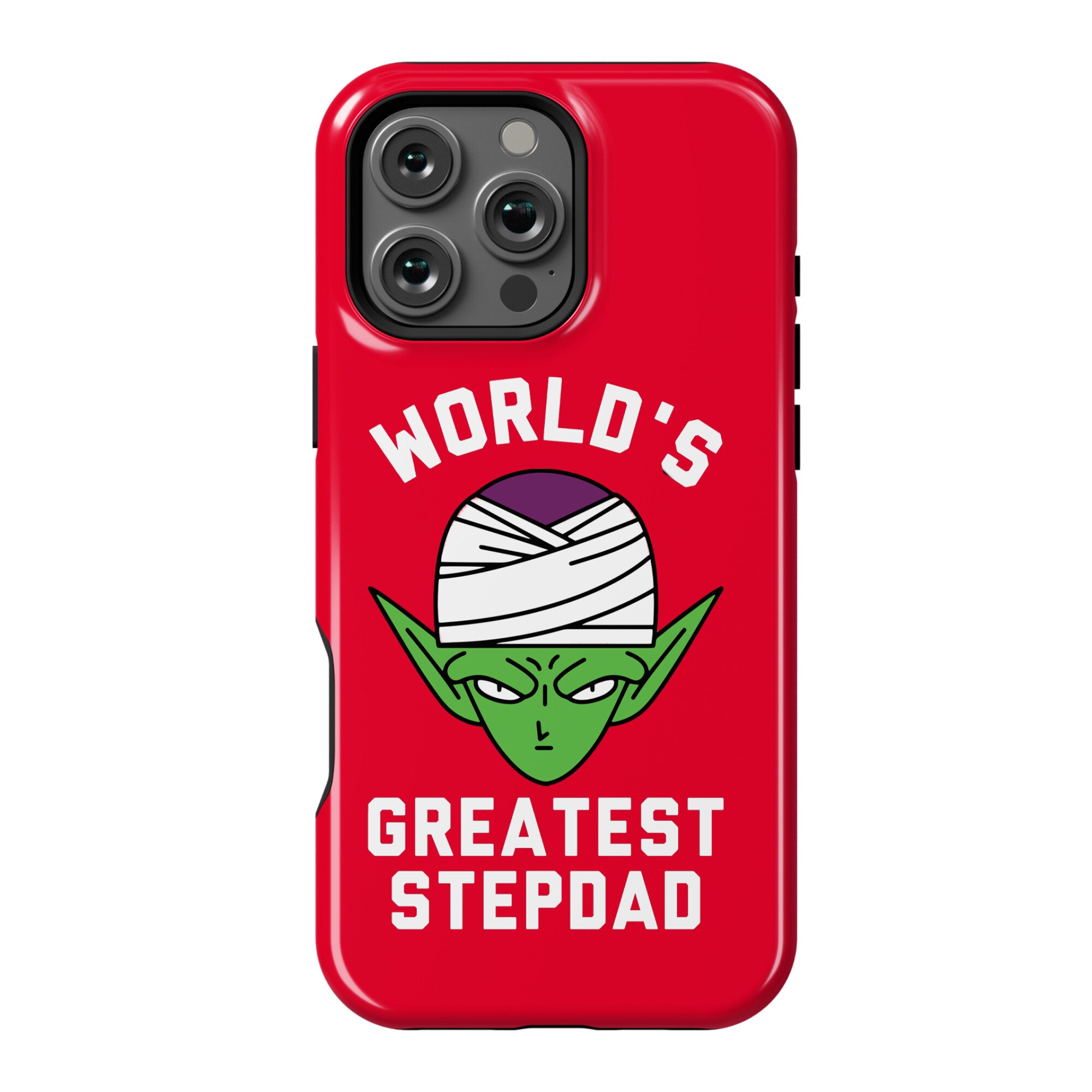 World's Greatest Stepdad Piccolo Parody Phone Case