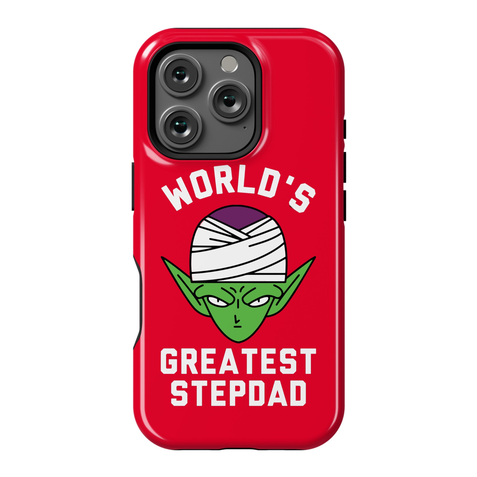 World's Greatest Stepdad Piccolo Parody Phone Case