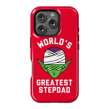 World's Greatest Stepdad Piccolo Parody Phone Case